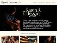 Tablet Screenshot of karenpatterson.com